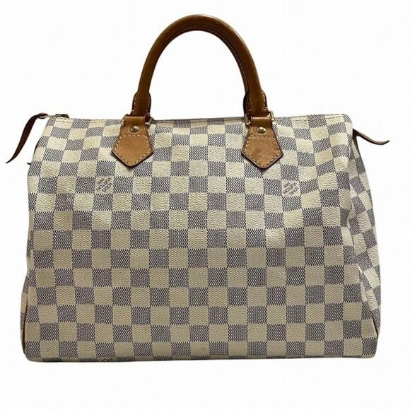 Pre Loved louis vuitton Women White Handbags - Picture 1 of 8